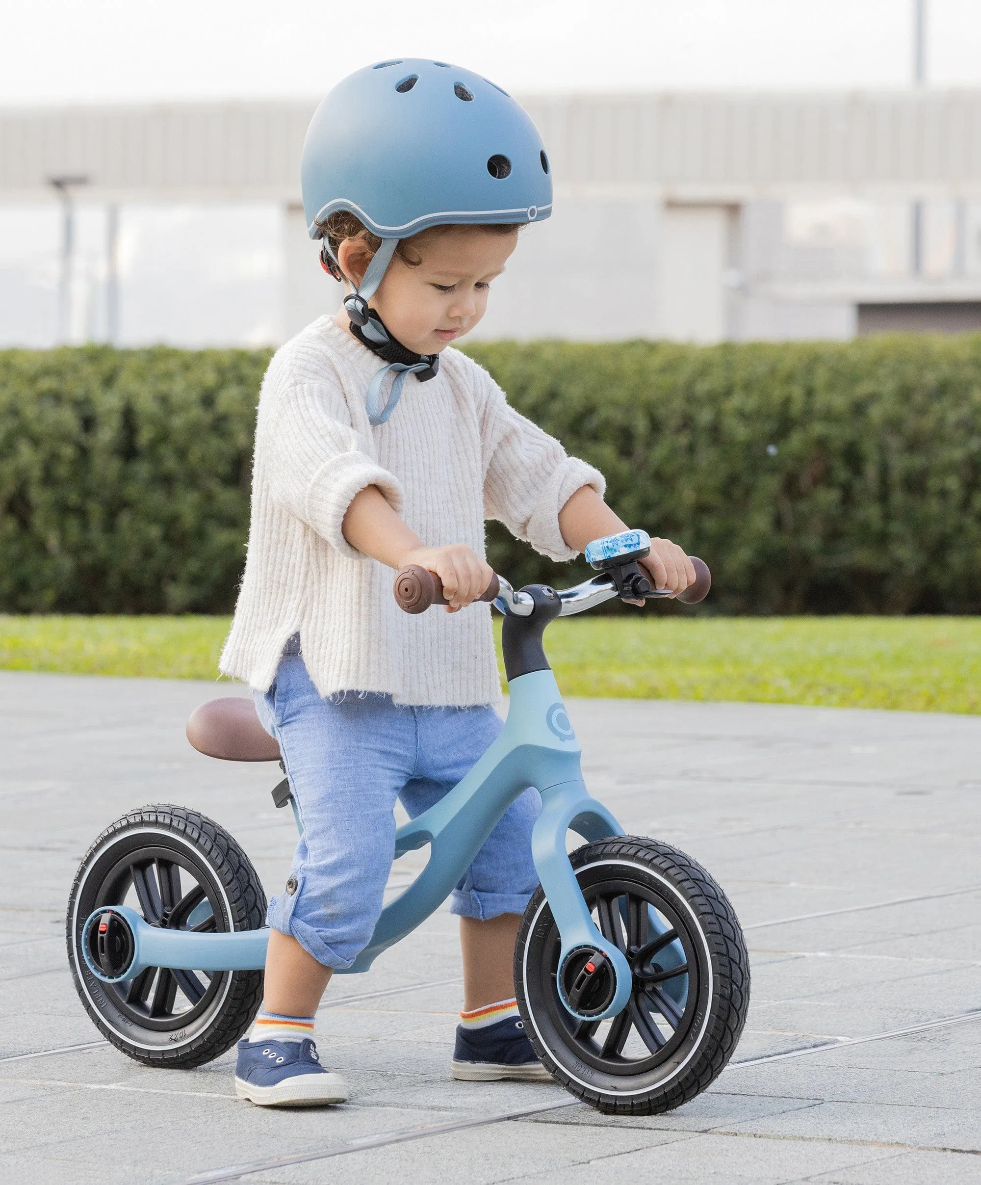 Globber Go Bike Elite Air - Pastel Blue