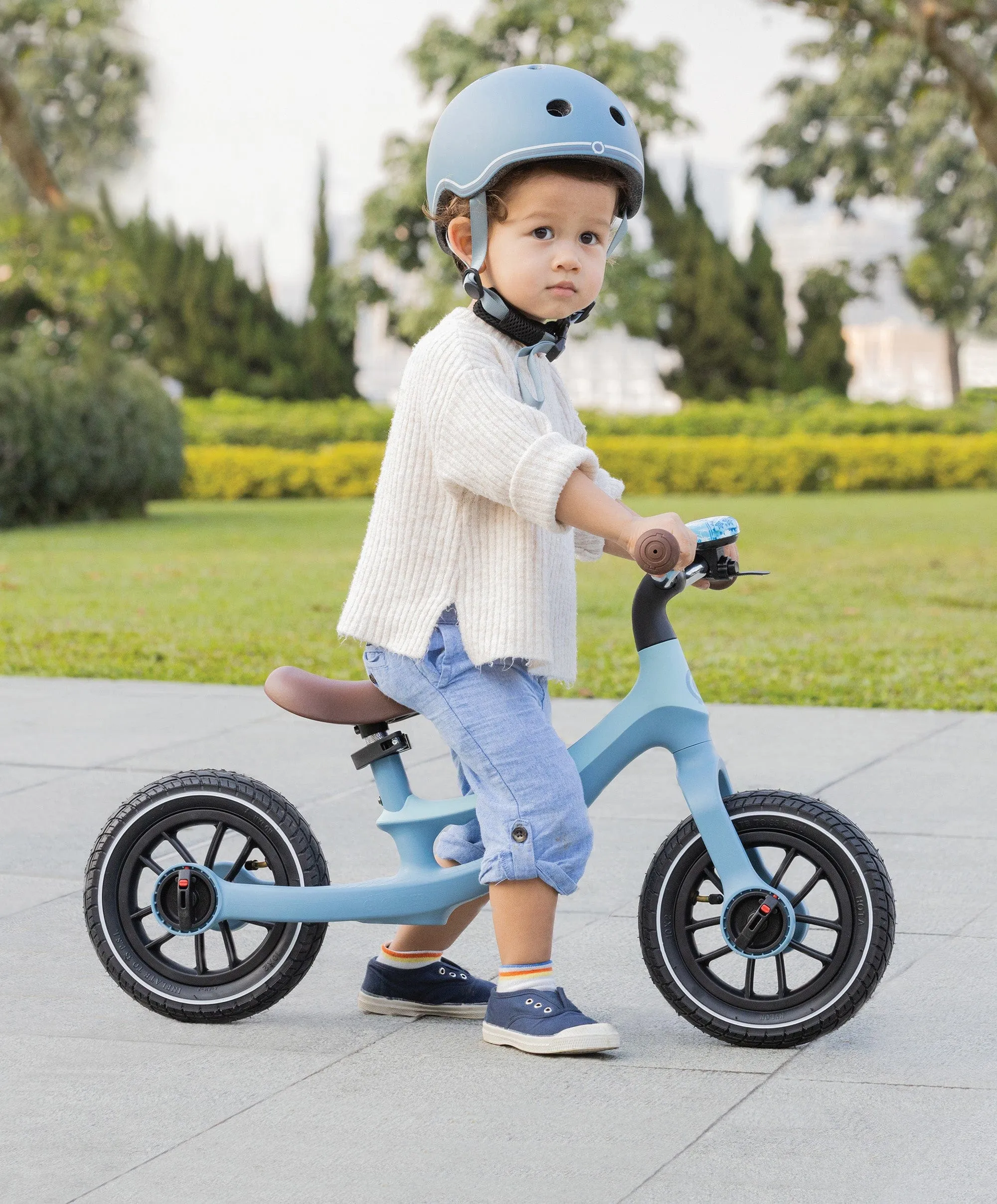 Globber Go Bike Elite Air - Pastel Blue
