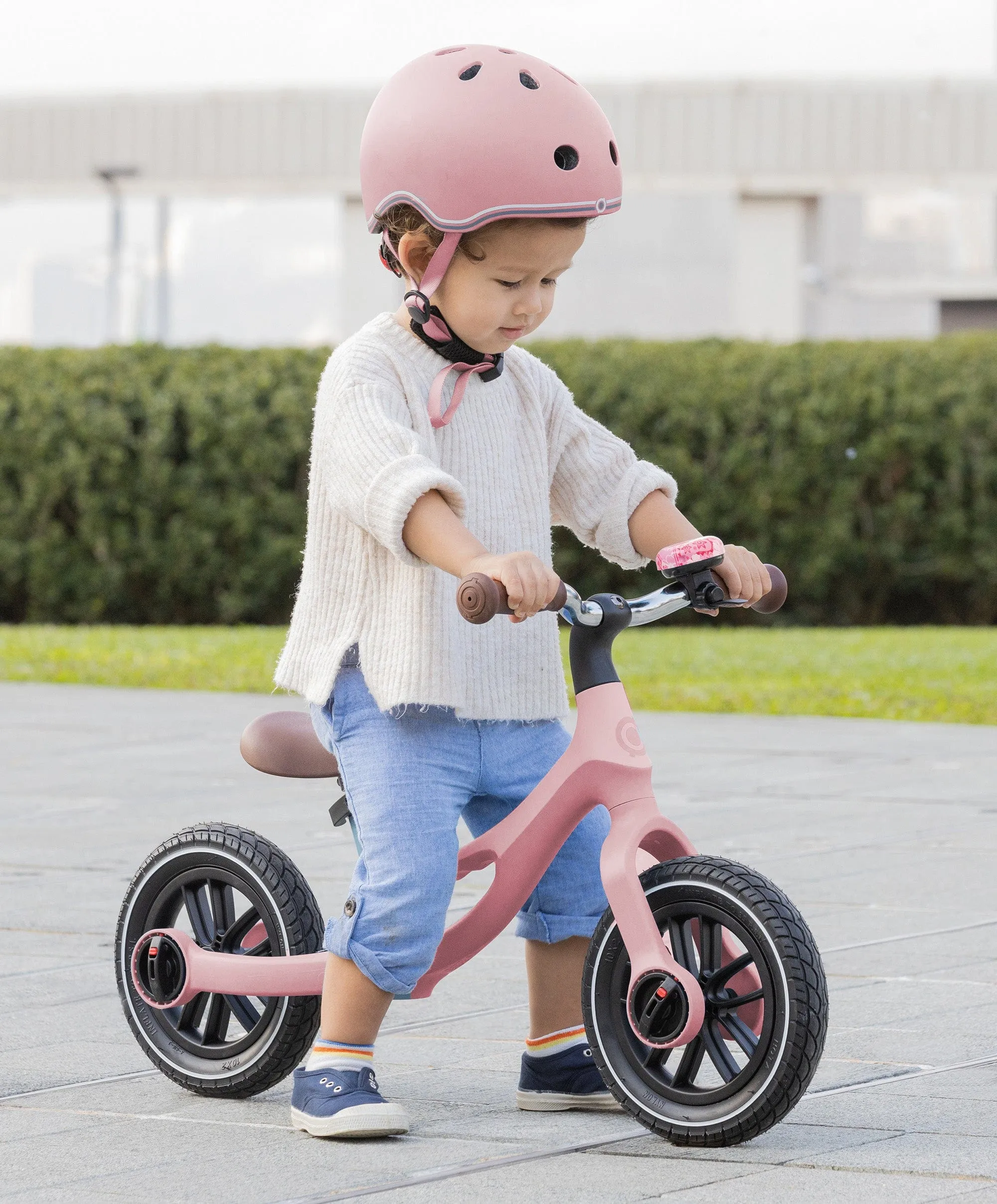 Globber Go Bike Elite Air - Pastel Pink