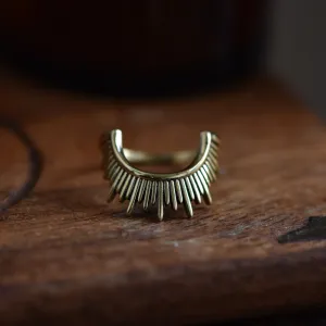 Golden Halo Ring