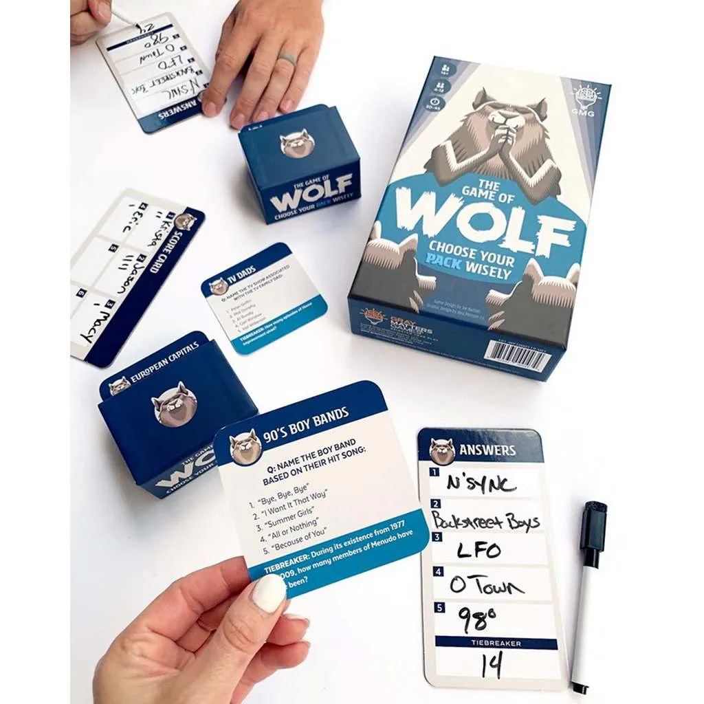 Gray Matter Games The Game of Wolf