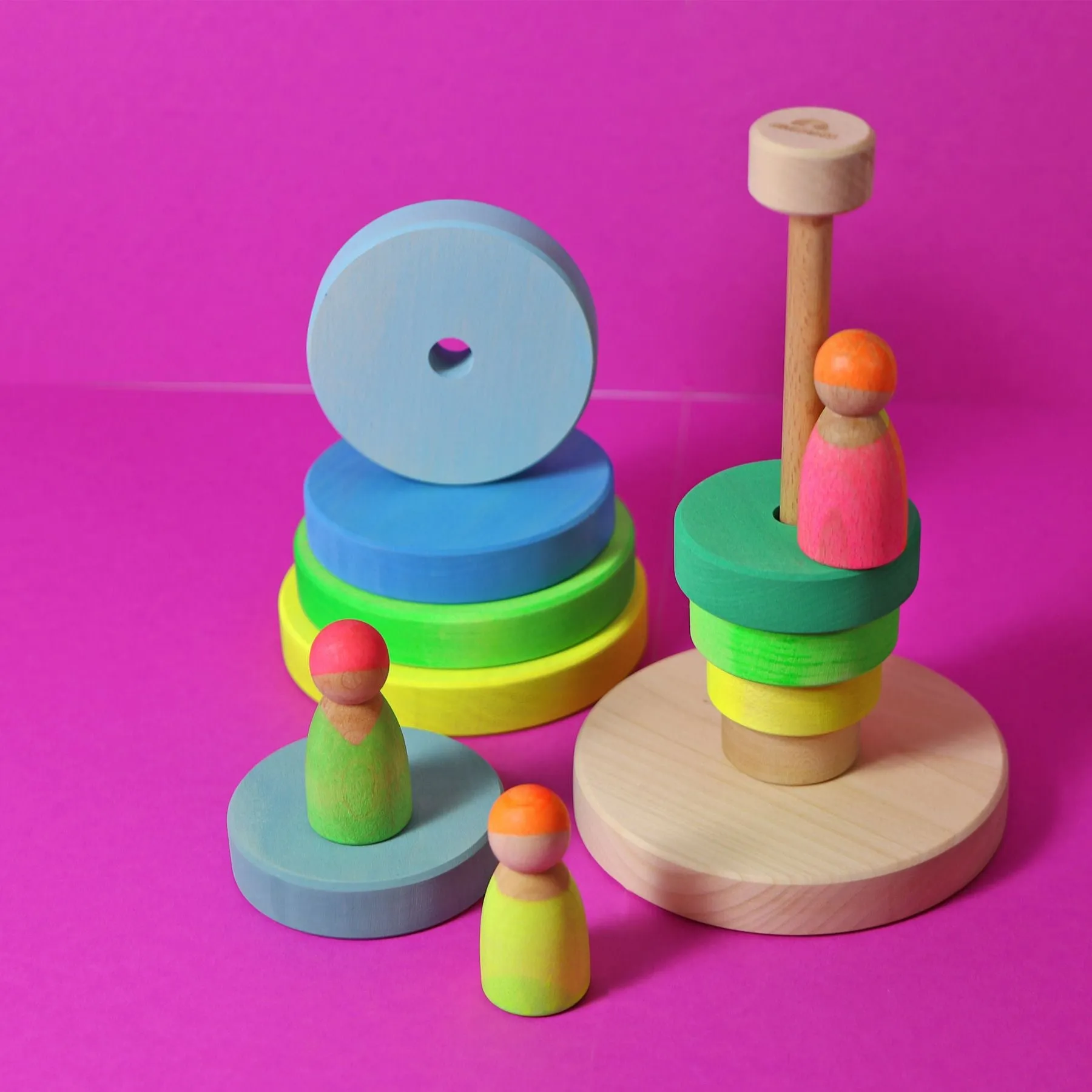 GRIMM'S Conical Tower Neon Green