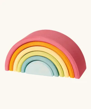 Grimm's Medium Pastel Rainbow (6 Pieces)