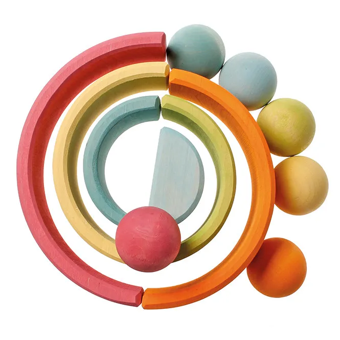 Grimm's Medium Pastel Rainbow (6 Pieces)