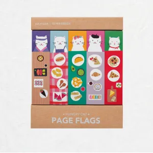 Hungry Cat Page Flags