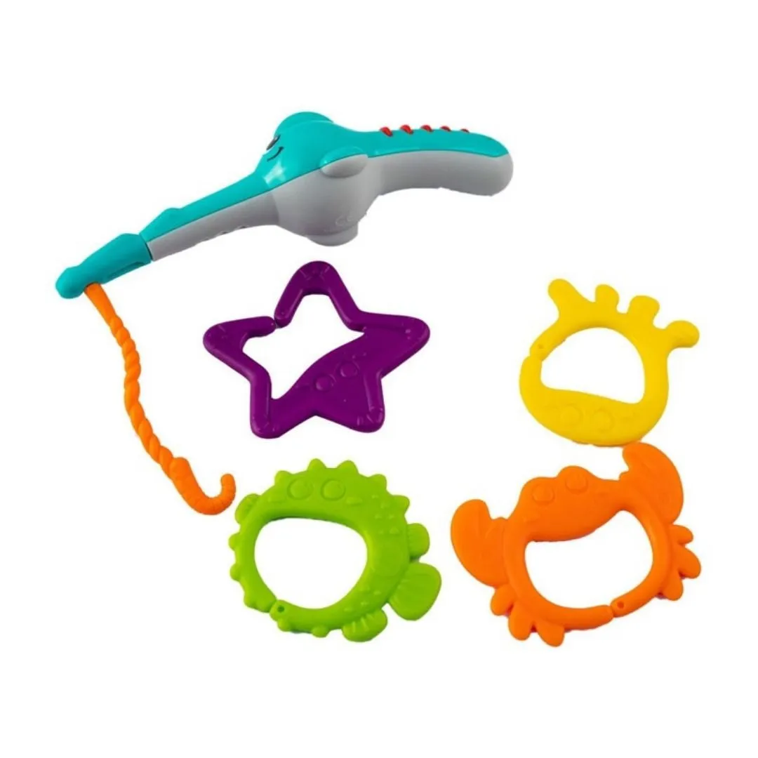 Infantino Fish & Link Bath Activity Set