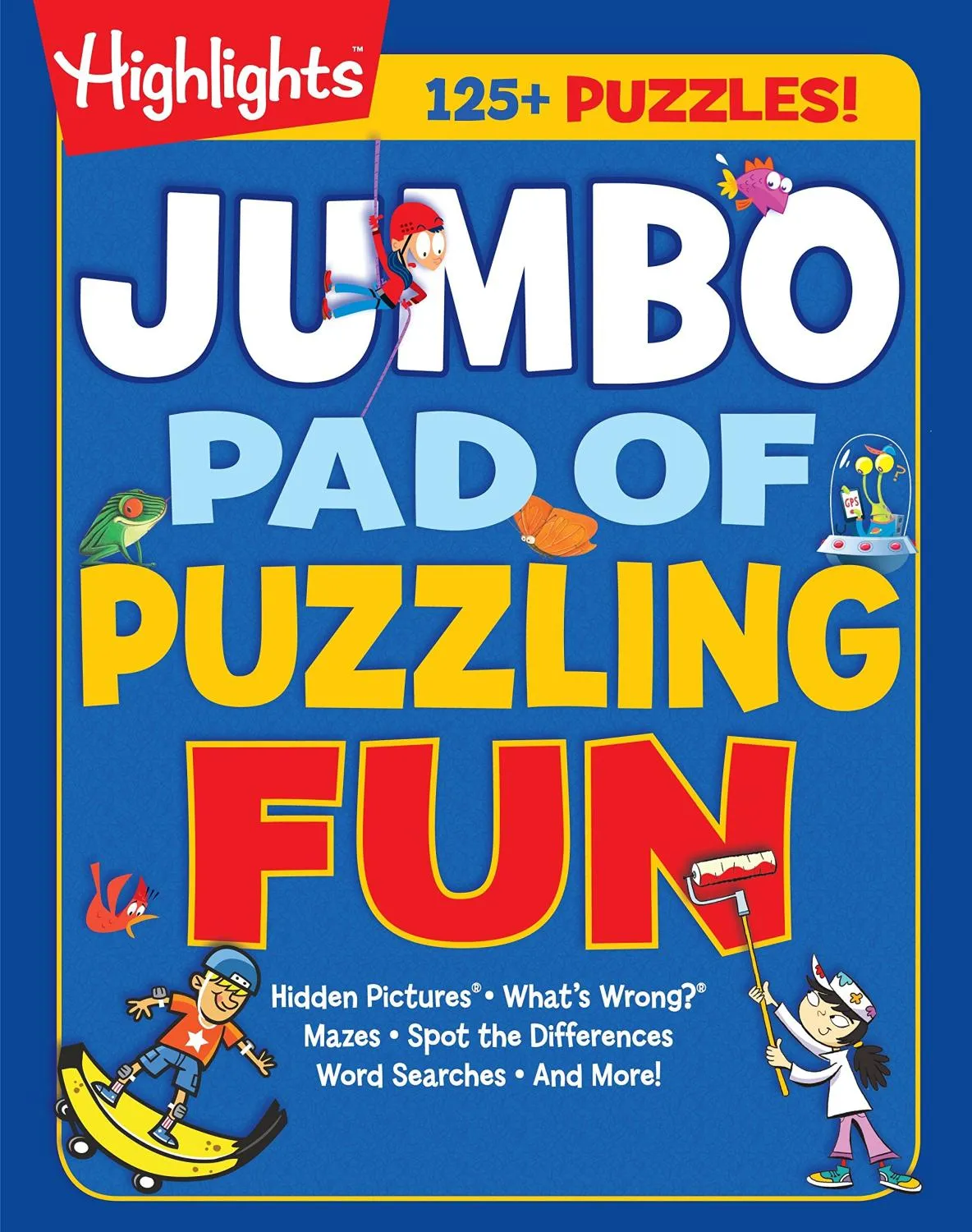 JUMBO PAD OF PUZZLING FUN