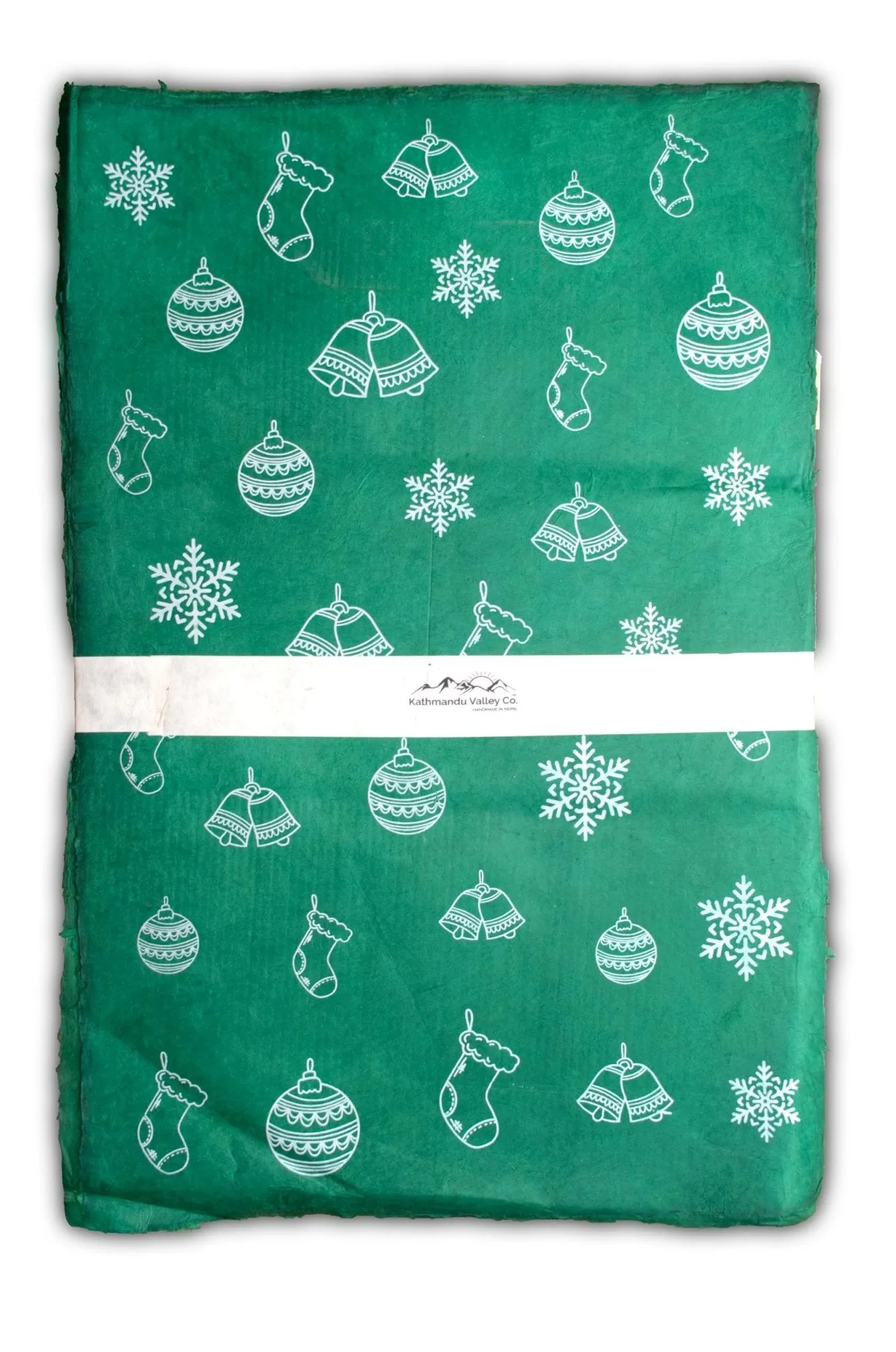 Kathmandu Valley Co: Reusable Handmade Wrapping Paper - Made in Nepal, 20x30 inches (10 Sheets)
