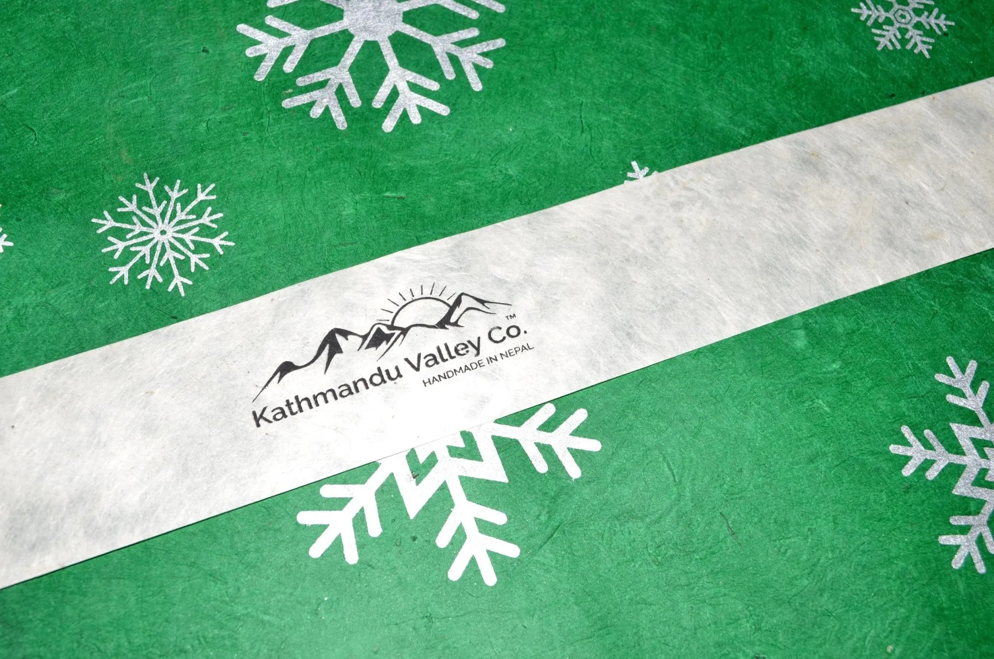 Kathmandu Valley Co: Reusable Handmade Wrapping Paper - Made in Nepal, 20x30 inches (10 Sheets)