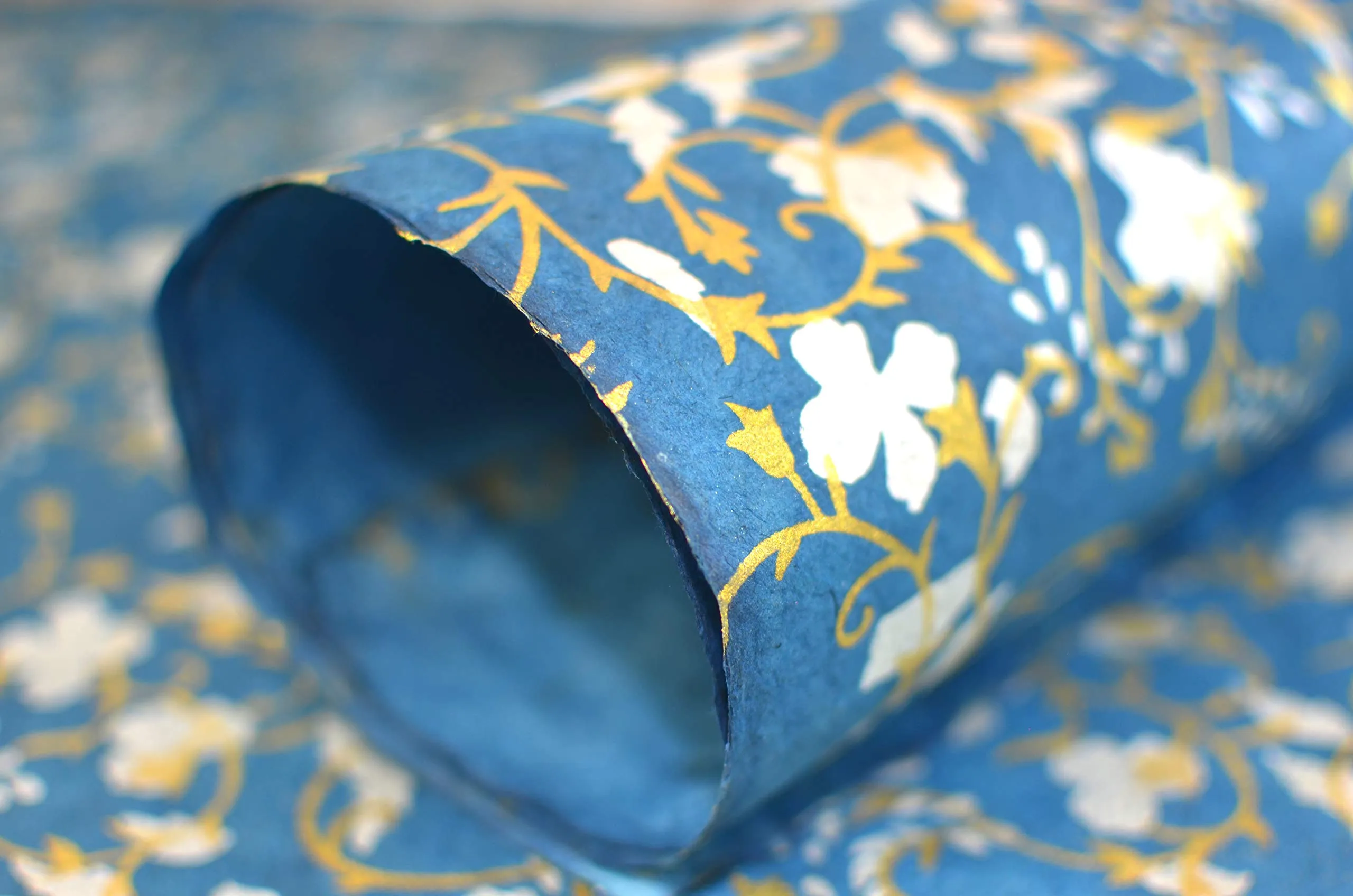 Kathmandu Valley Co: Reusable Handmade Wrapping Paper - Made in Nepal, 20x30 inches (10 Sheets)