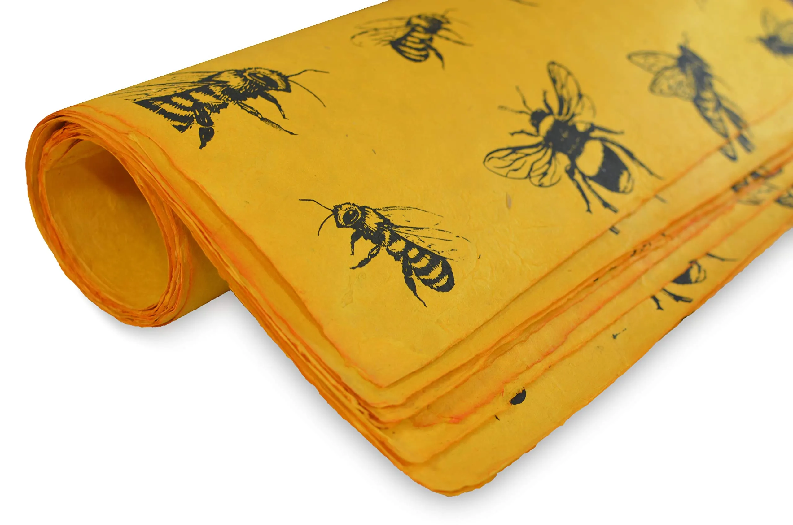 Kathmandu Valley Co: Reusable Handmade Wrapping Paper - Made in Nepal, 20x30 inches (10 Sheets)