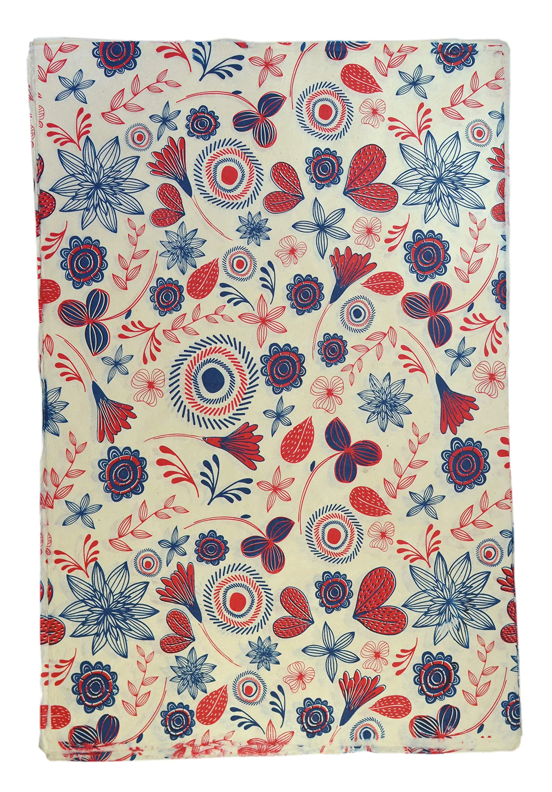 Kathmandu Valley Co: Reusable Handmade Wrapping Paper - Made in Nepal, 20x30 inches (10 Sheets)