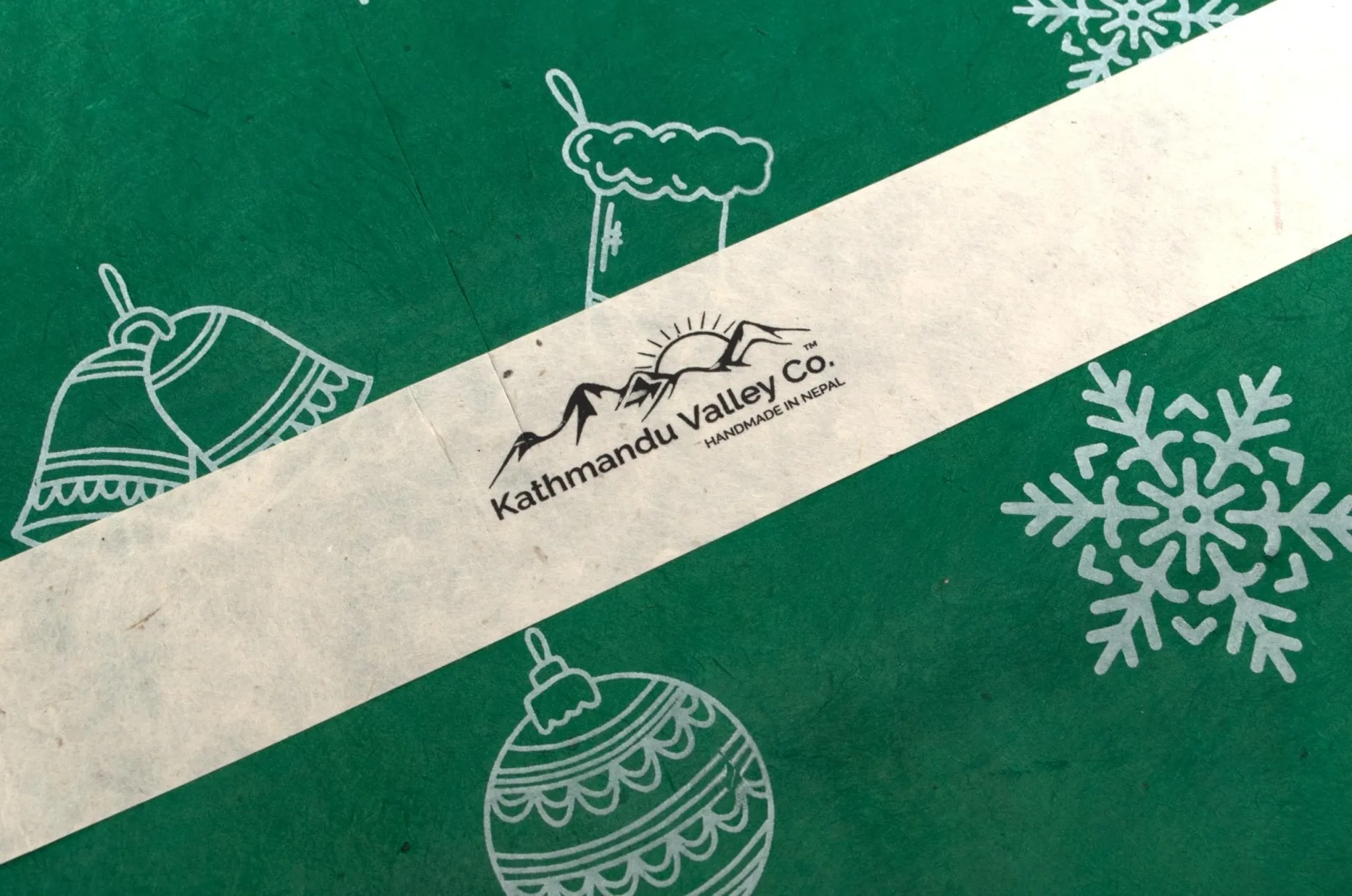 Kathmandu Valley Co: Reusable Handmade Wrapping Paper - Made in Nepal, 20x30 inches (10 Sheets)