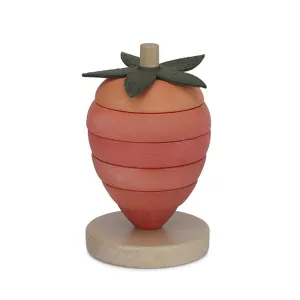 Konges Sløjd Stacking Fruits - Strawberry