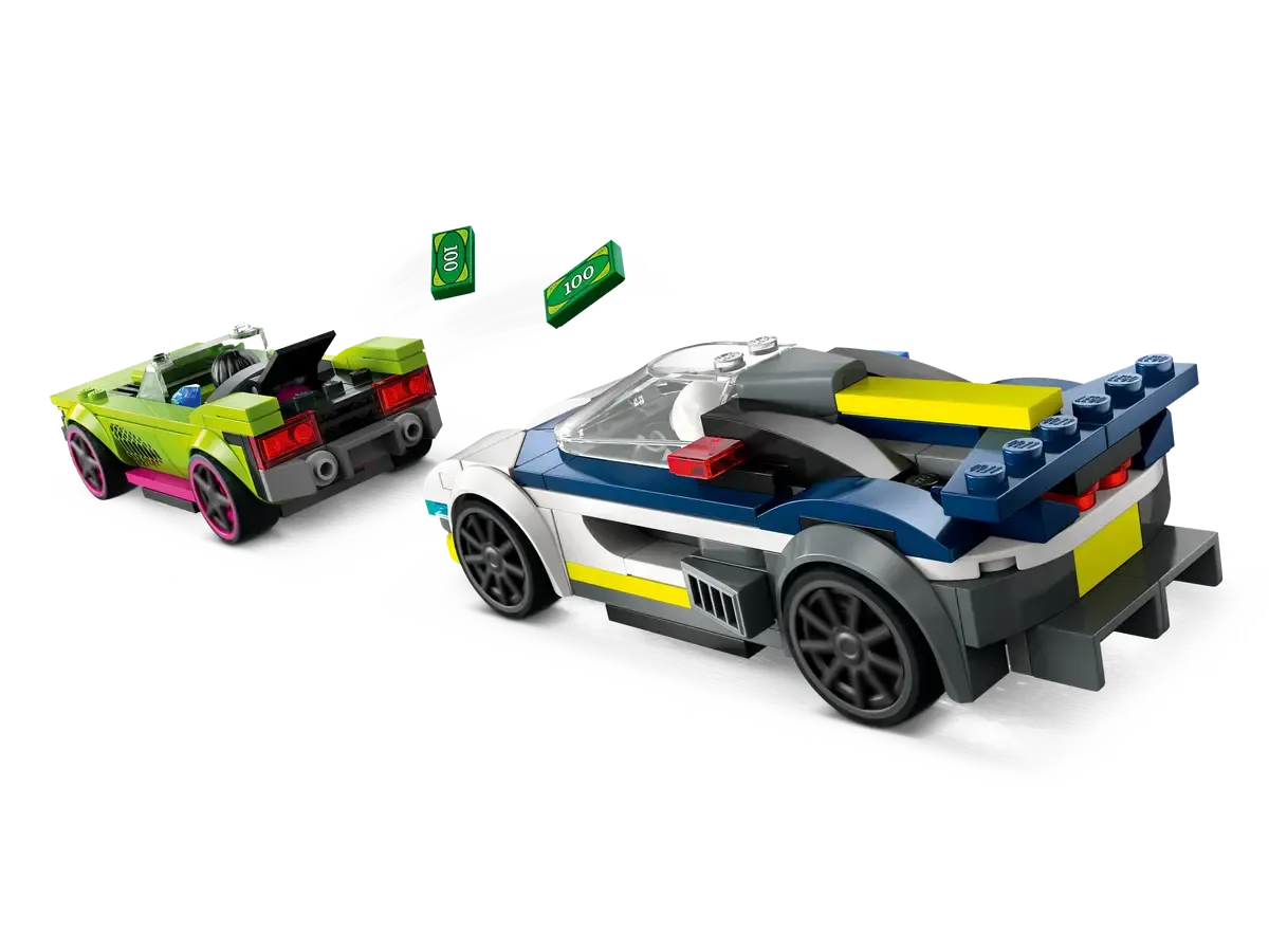 Lego City Police Car & Muscle Car Chase 60415