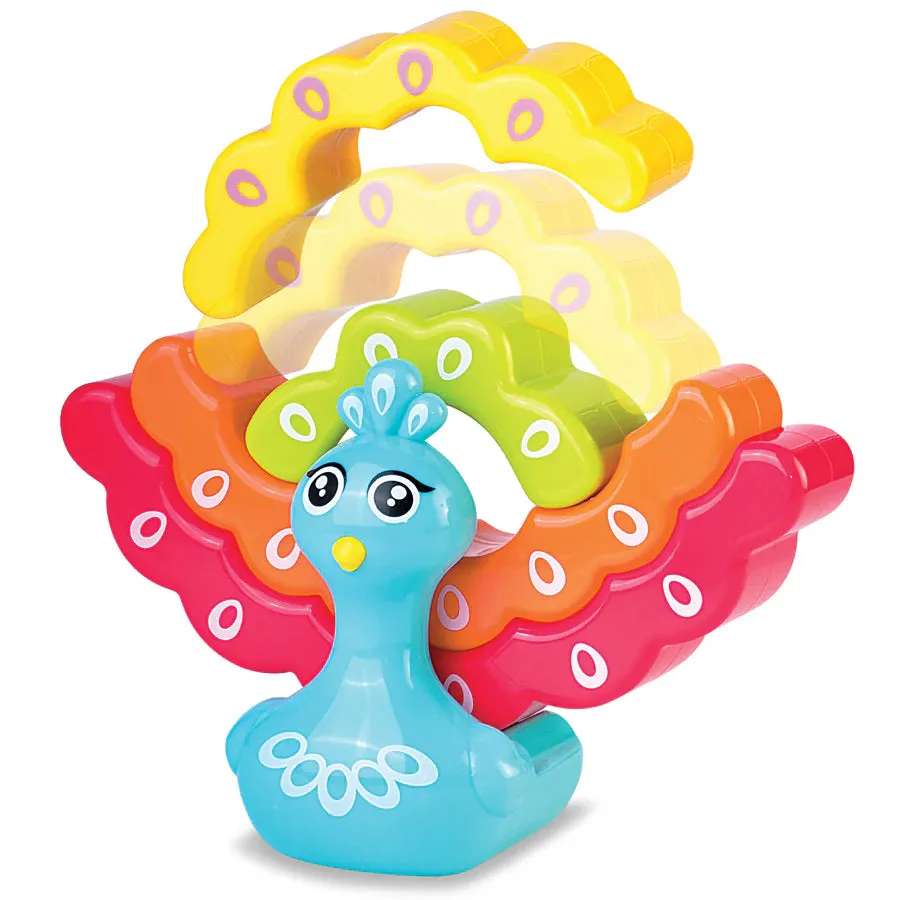 Little Learner Peacock Stacker