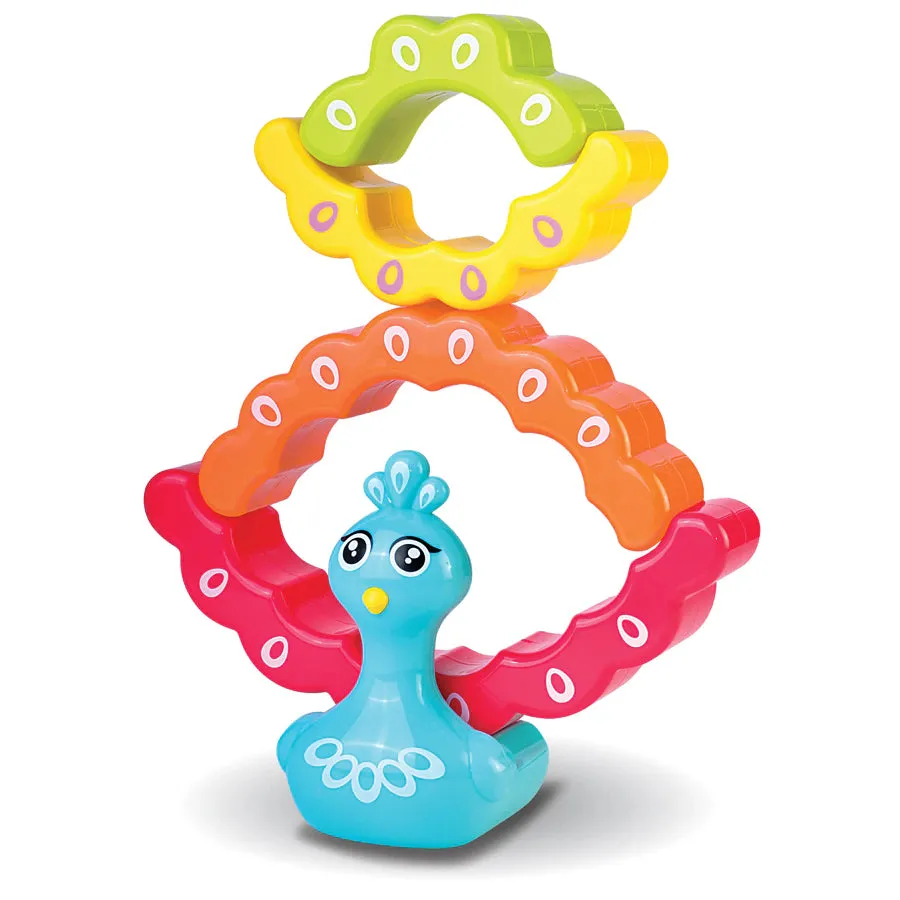 Little Learner Peacock Stacker