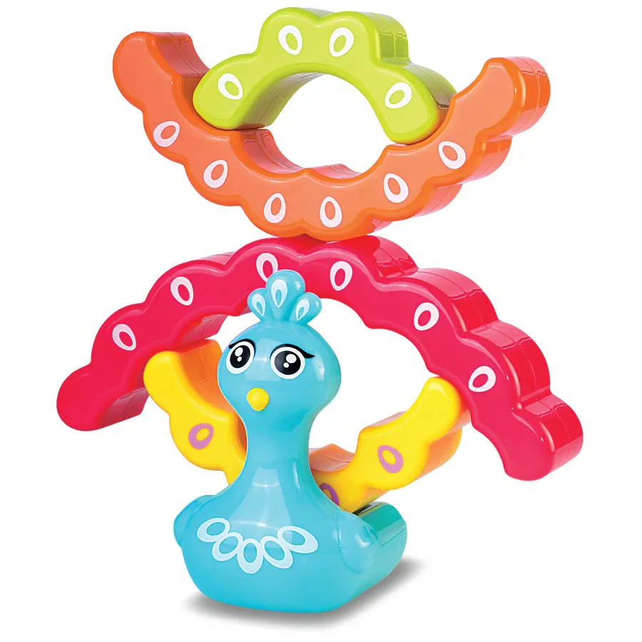Little Learner Peacock Stacker