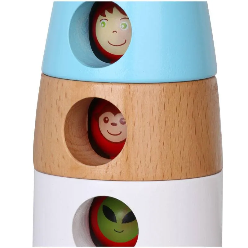 Magnetic Stacking Rocket