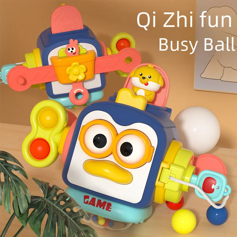 Montessori Infant Penguin Busy Ball