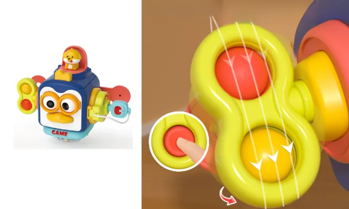 Montessori Infant Penguin Busy Ball