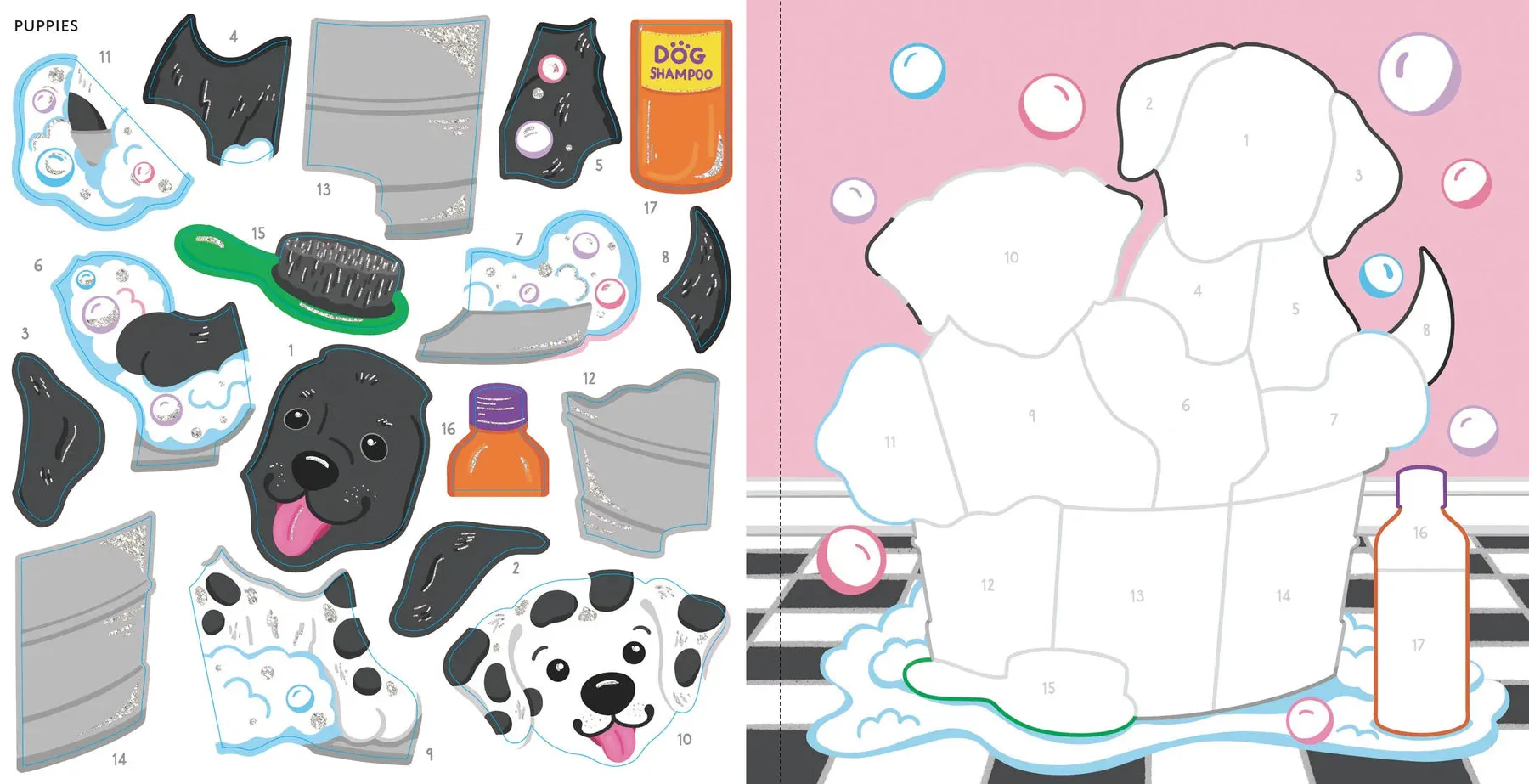 My First Color-by-Sticker Book - Pets
