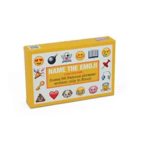 Name The Emoji Flash Card Game Original Edition