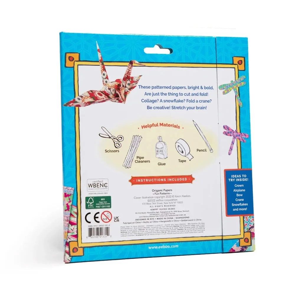 Origami Fun Patterns Paper