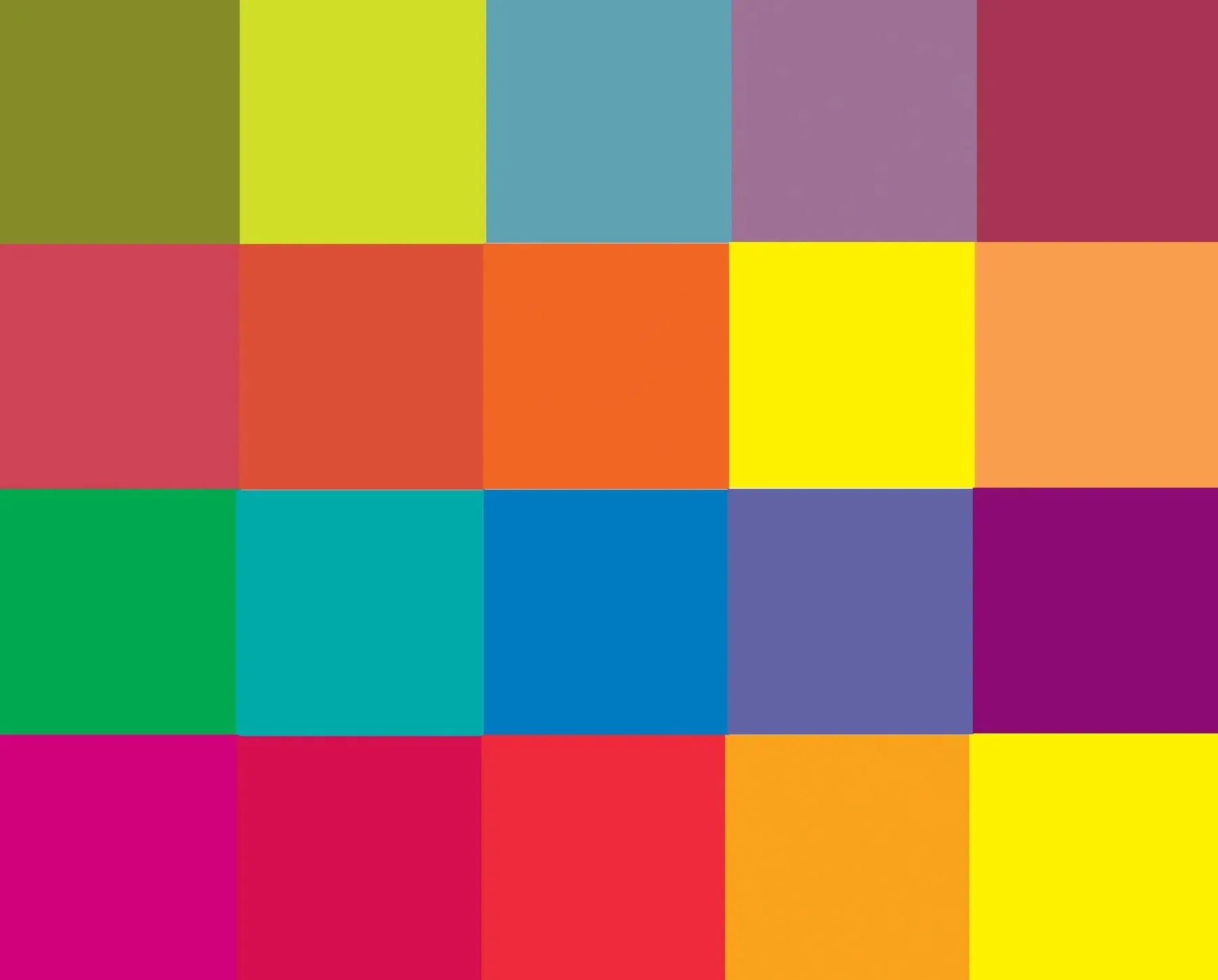 Origami Paper, 20 Vivid Colors