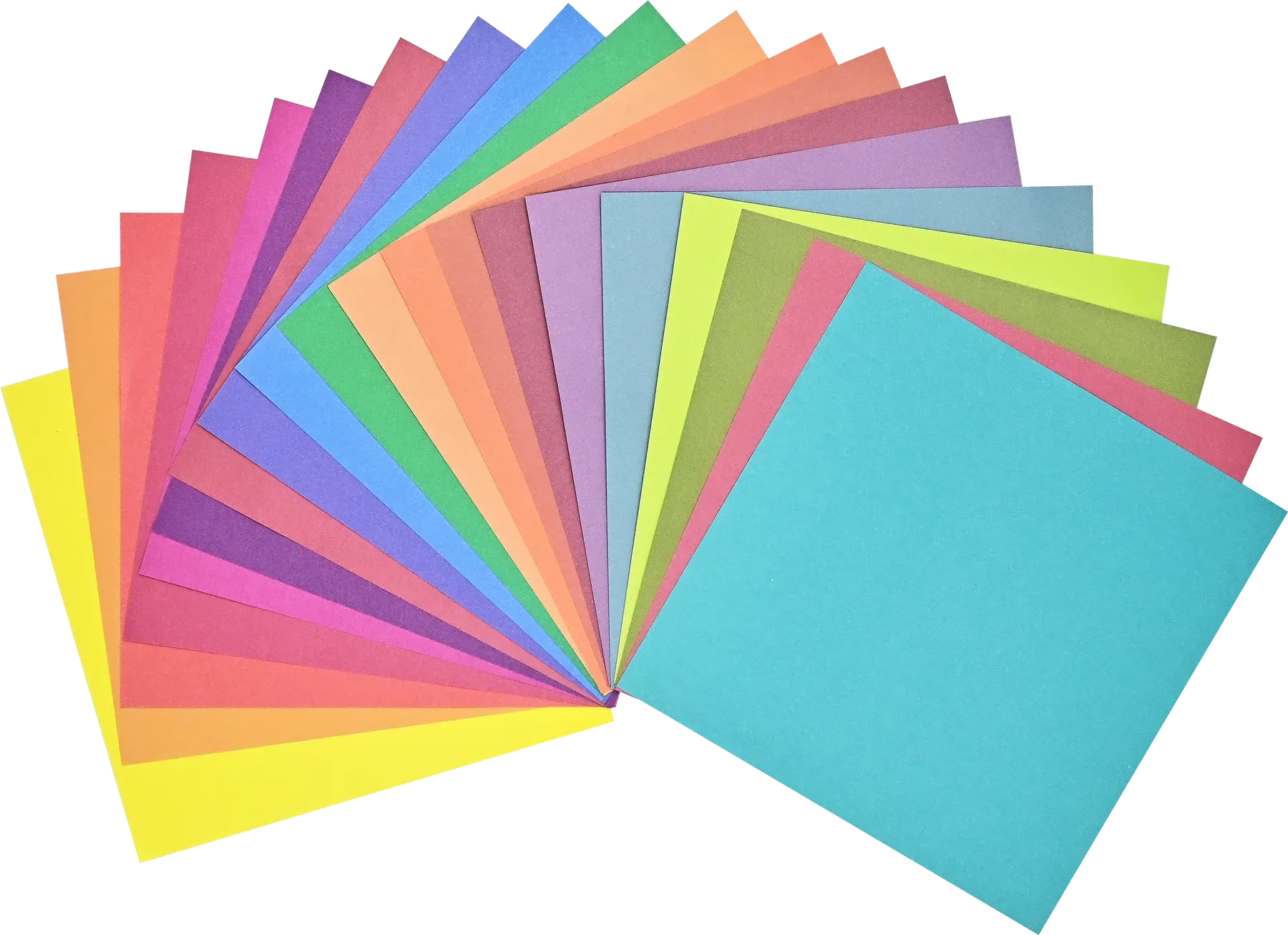 Origami Paper, 20 Vivid Colors
