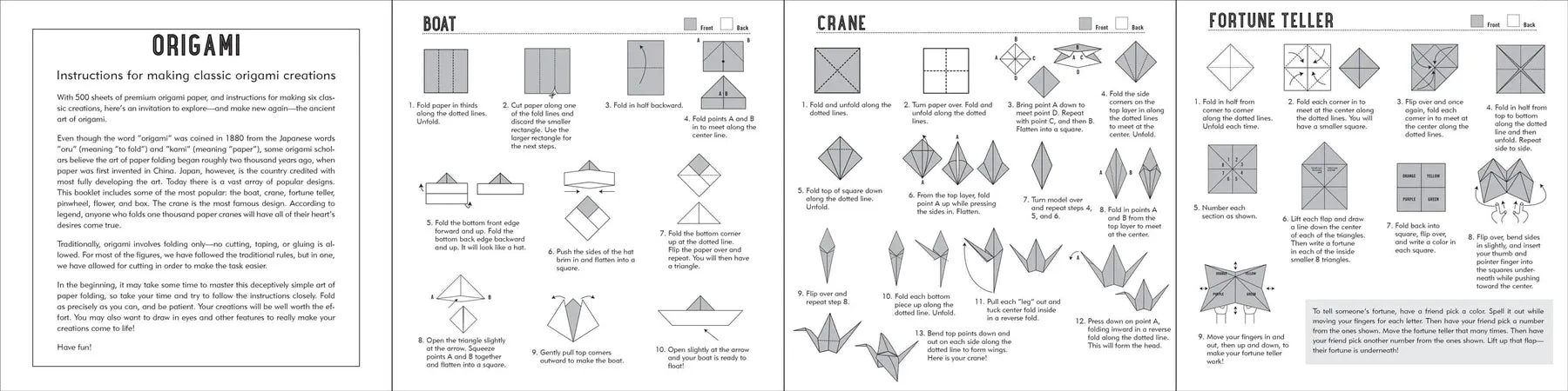 Origami Paper, Washi Patterns