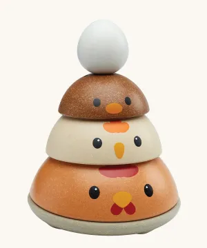 PlanToys Chicken Nesting - Modern Rustic