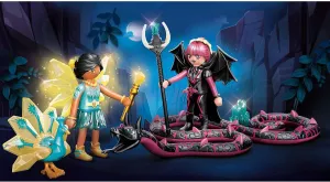 Playmobil Adventures of Ayuma - Crystal Fairy and Bat Fairy