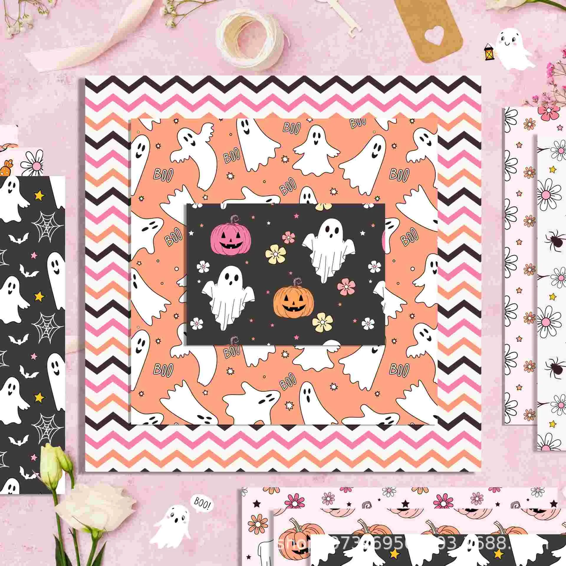 Poppy Crafts 12"x12" Halloween Collection Paper Pack #97