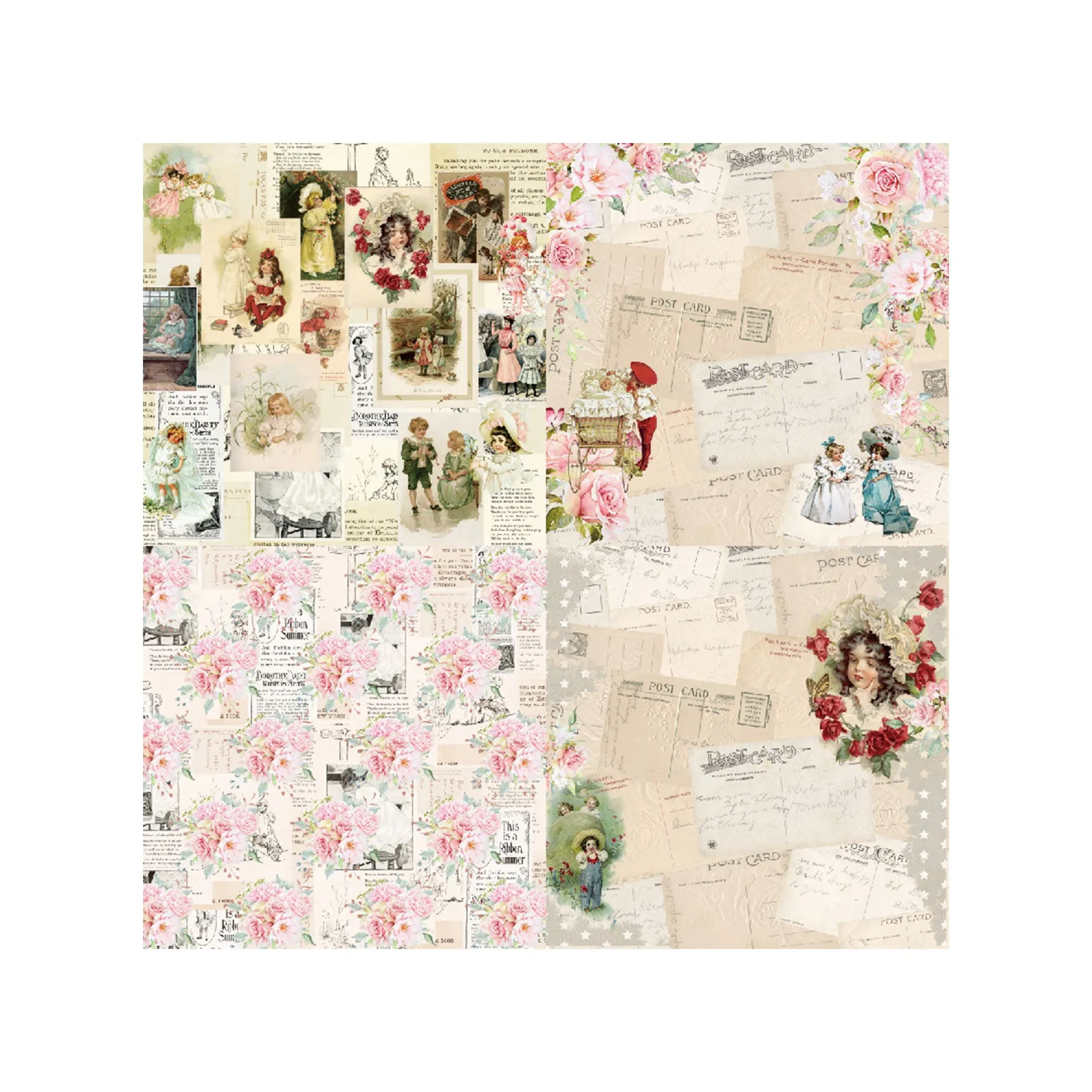 Poppy Crafts 6"x6" Paper Pack #156 - Artless