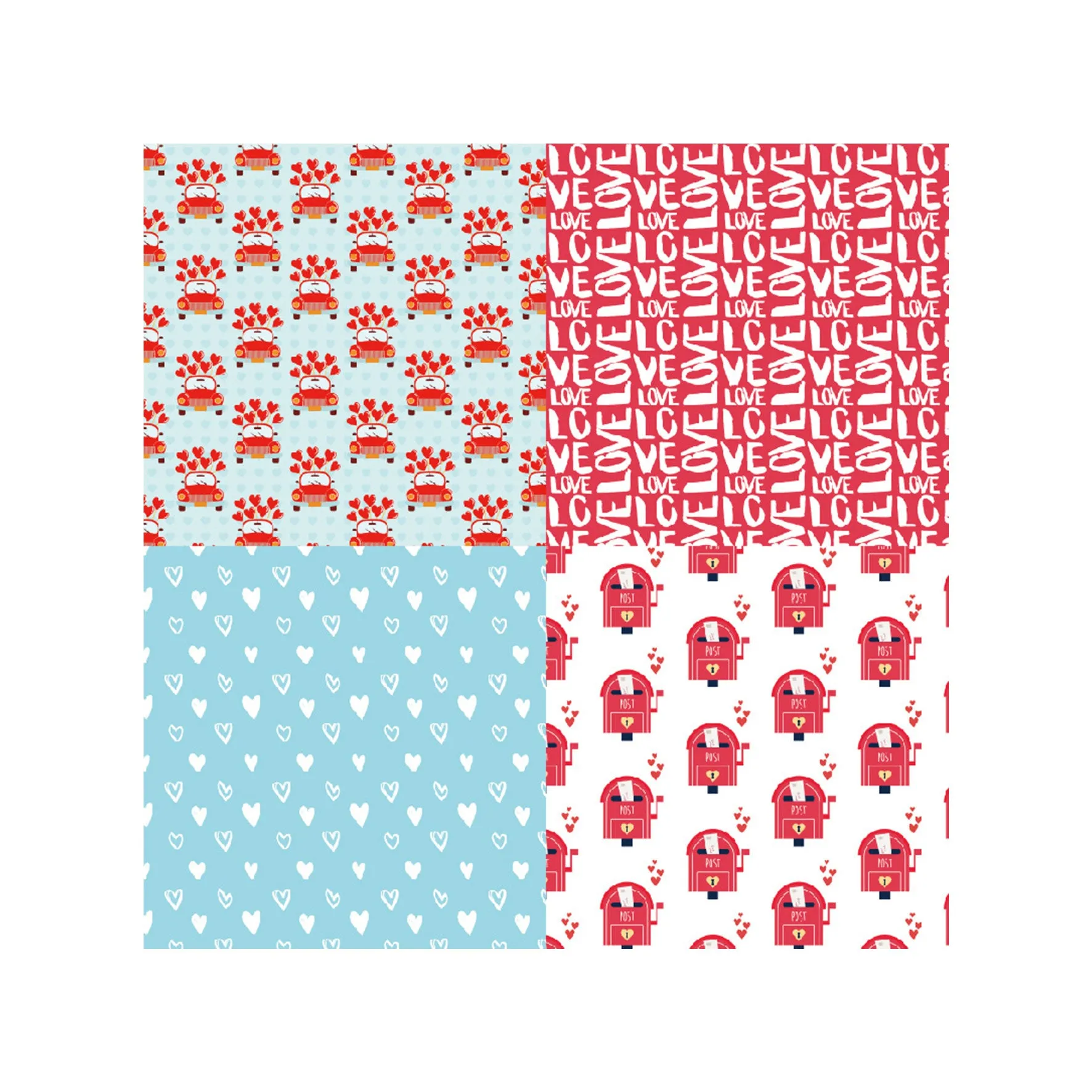 Poppy Crafts 6"x6" Paper Pack #159 - Love*