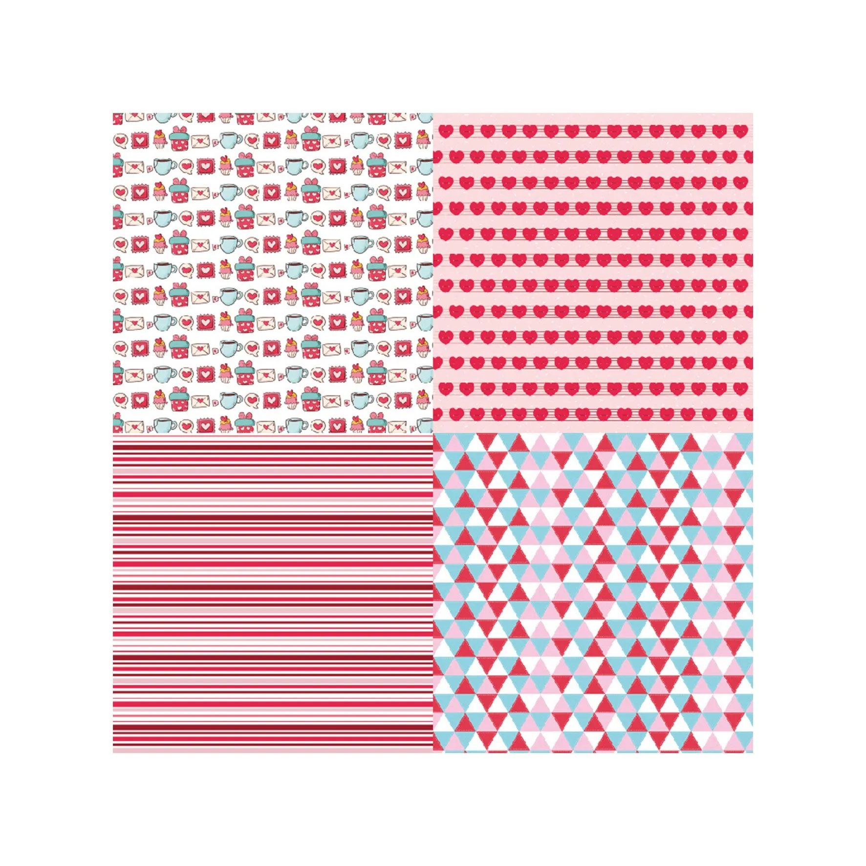 Poppy Crafts 6"x6" Paper Pack #159 - Love*