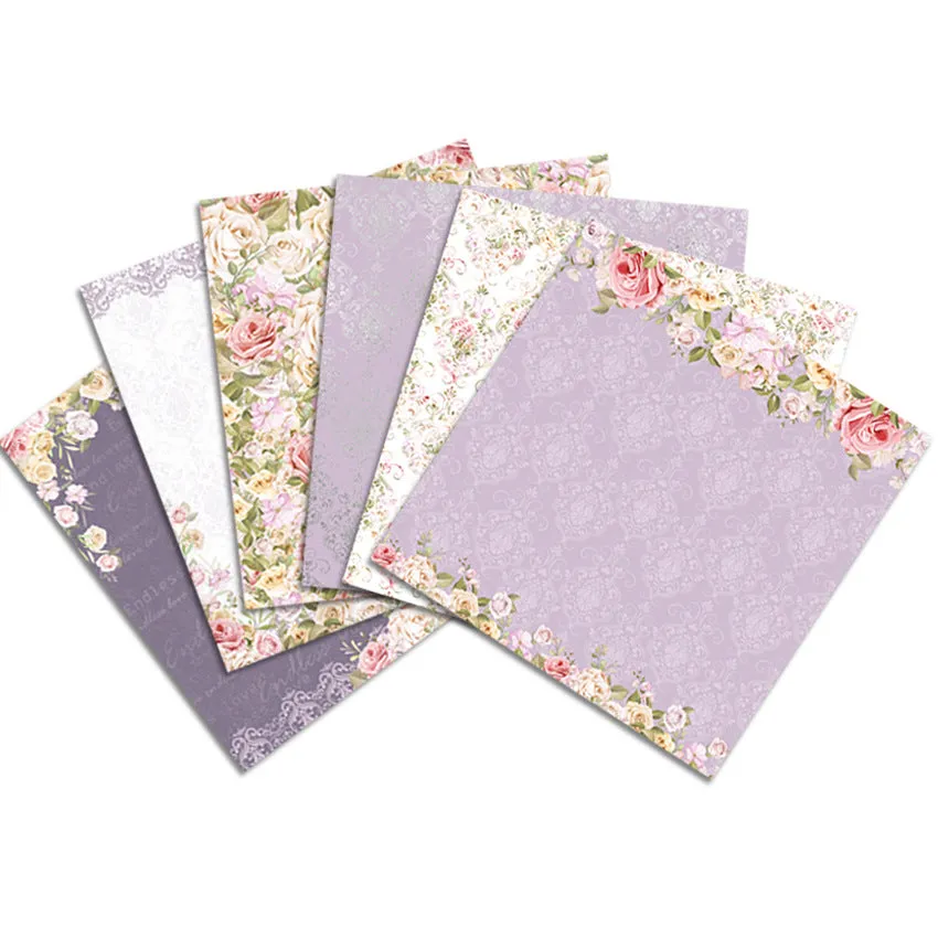 Poppy Crafts 6"x6" Paper Pack #200 - Endless Love
