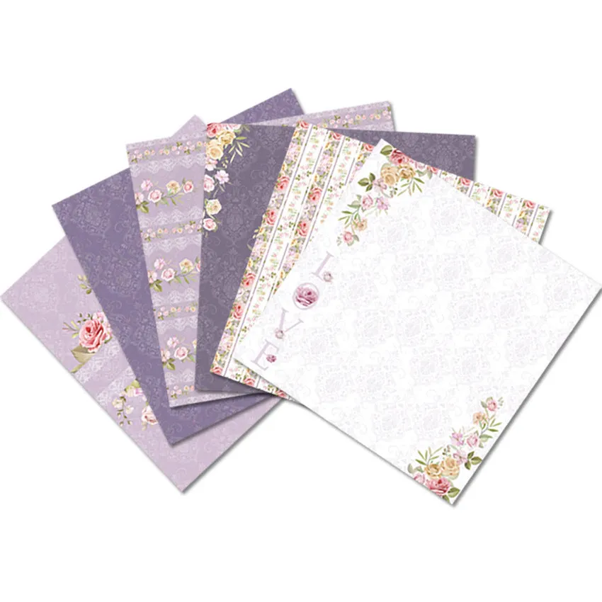 Poppy Crafts 6"x6" Paper Pack #200 - Endless Love