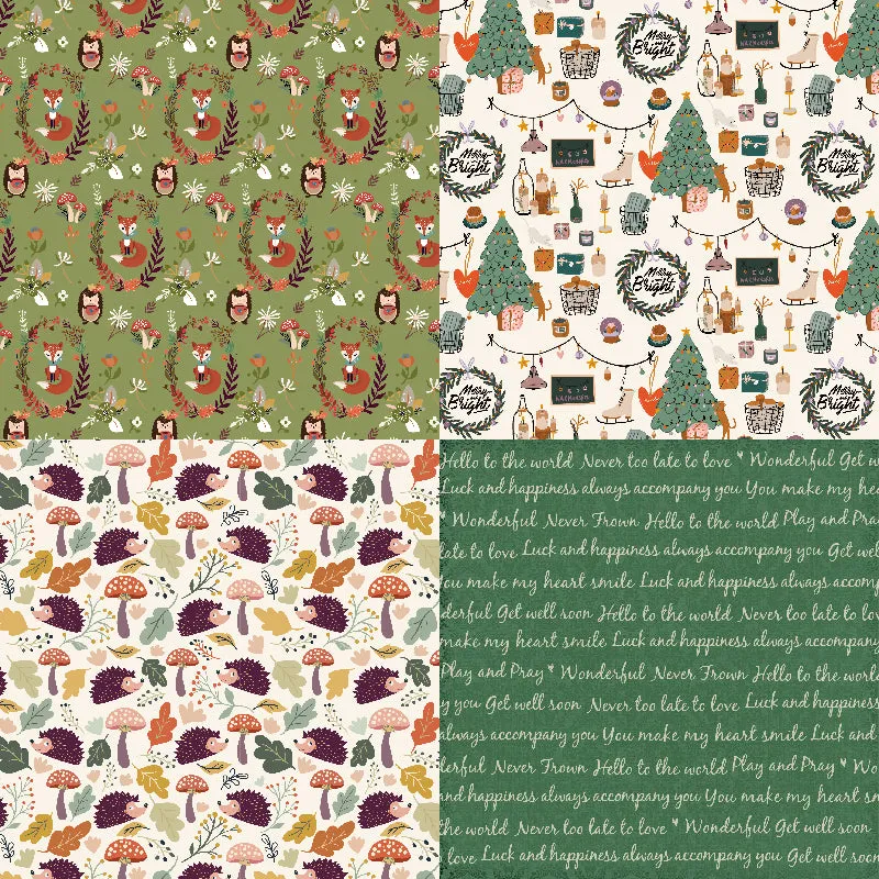 Poppy Crafts 6"x6" Paper Pack #32 - Sweet Days