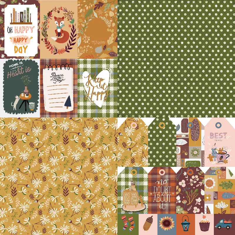 Poppy Crafts 6"x6" Paper Pack #32 - Sweet Days