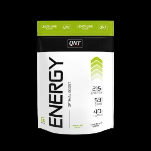 QNT Energy Powder Lemon Lime Carbohydrates Fitness Training Endurance - 900g