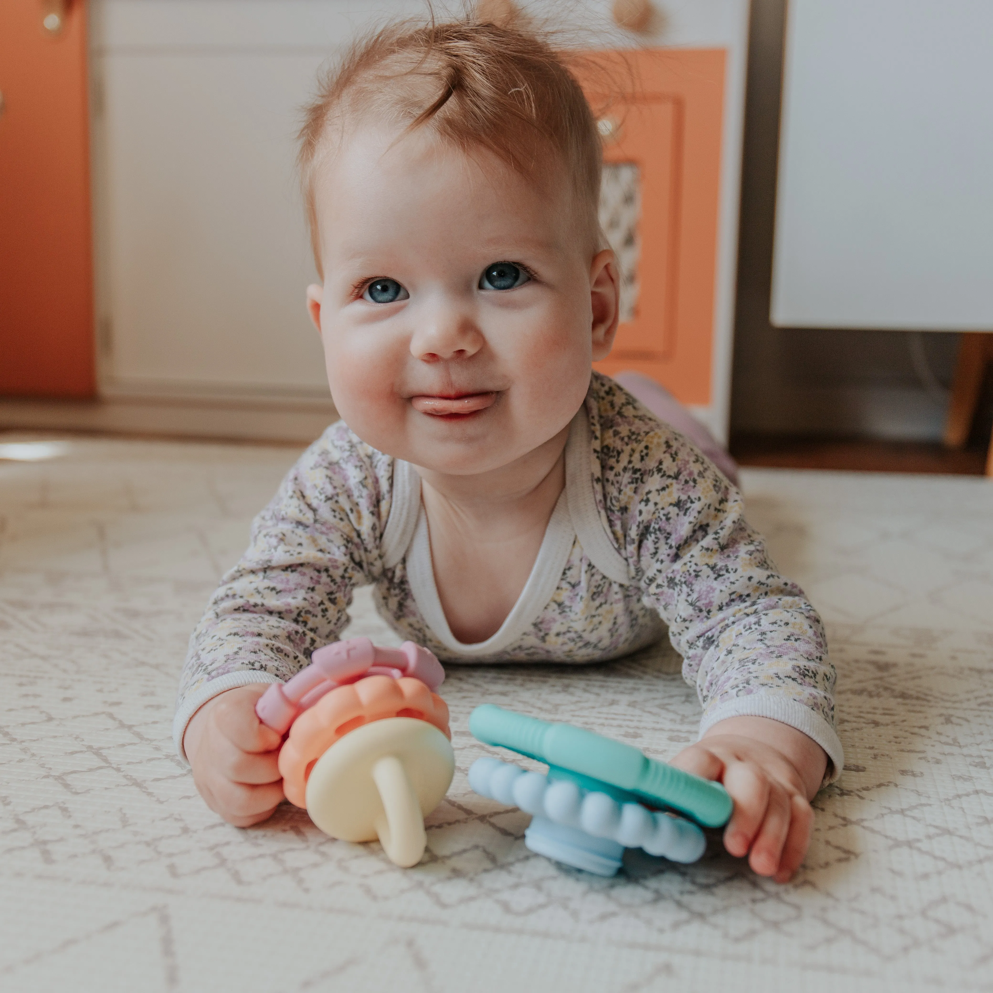 Rainbow Stacker & Teething Toy | Pastel