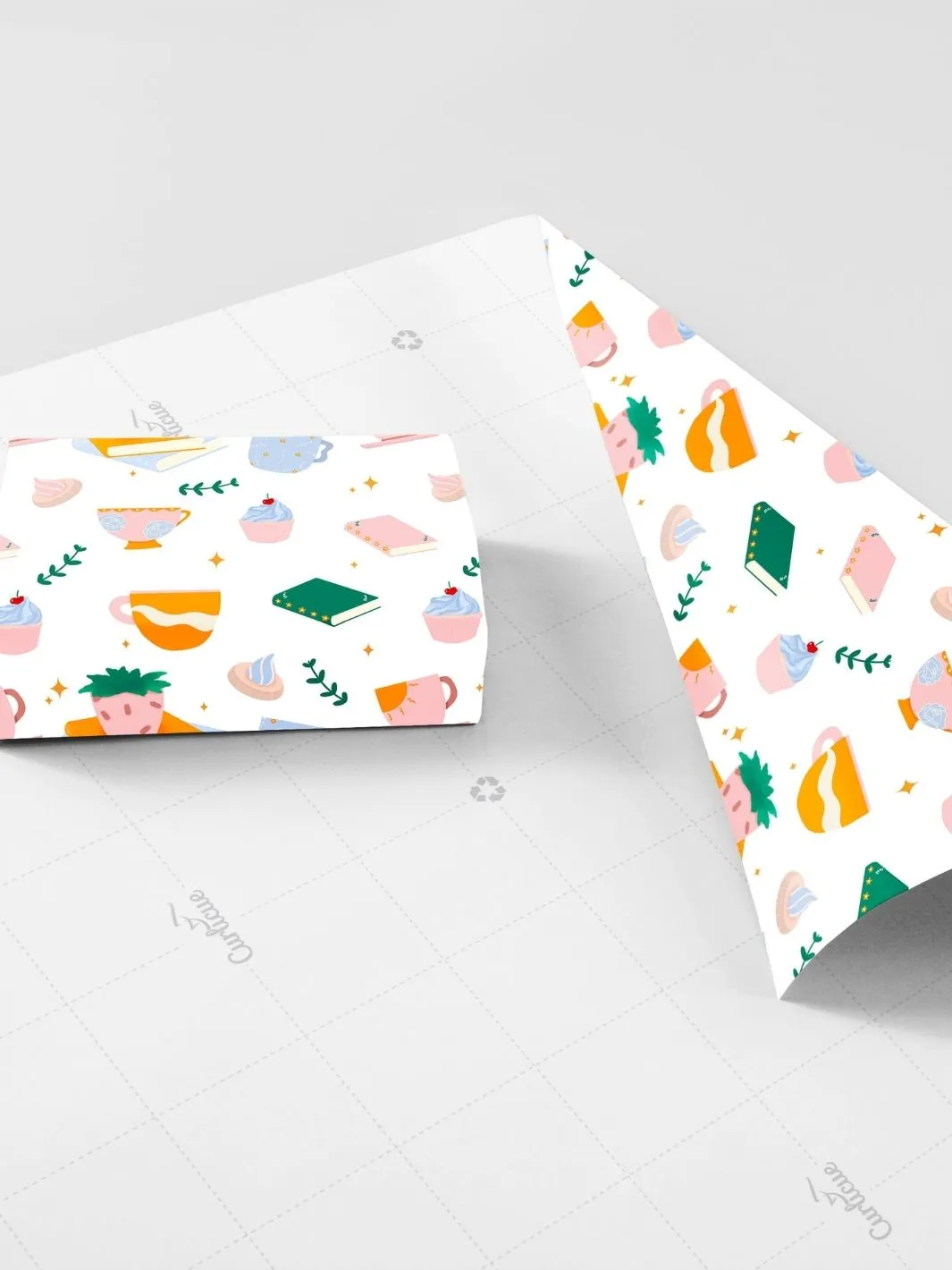 Reader's Delight wrapping paper
