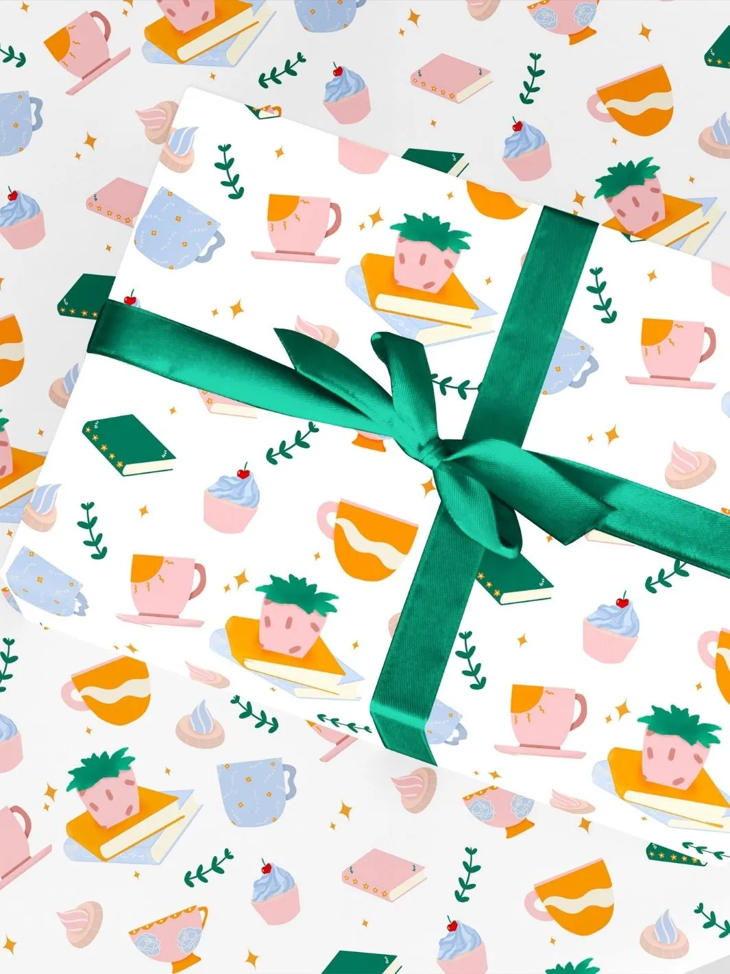 Reader's Delight wrapping paper