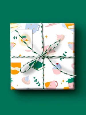 Reader's Delight wrapping paper