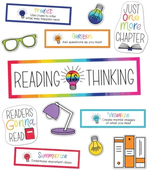 Reading Is Thinking Mini Bulletin Board Set(C)