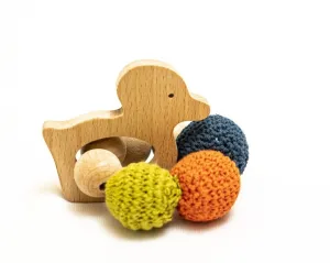 Rocking Potato Duck Rattle cum Teether
