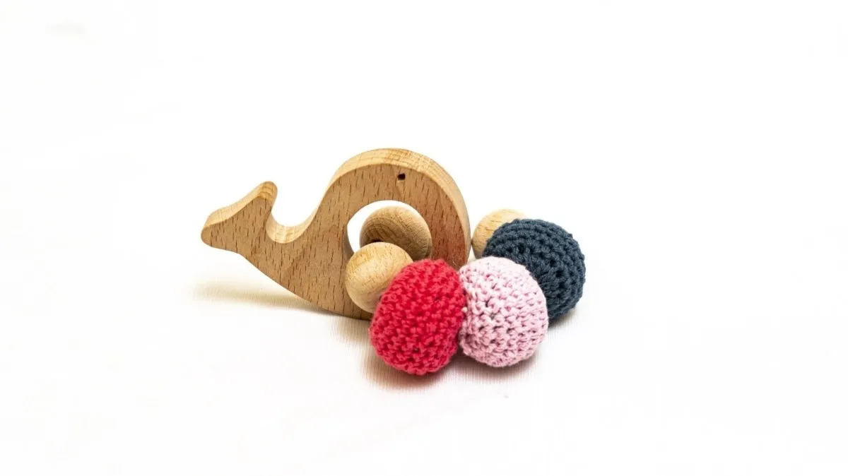 Rocking Potato Fish Rattle cum Teether