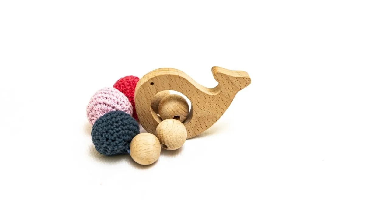 Rocking Potato Fish Rattle cum Teether